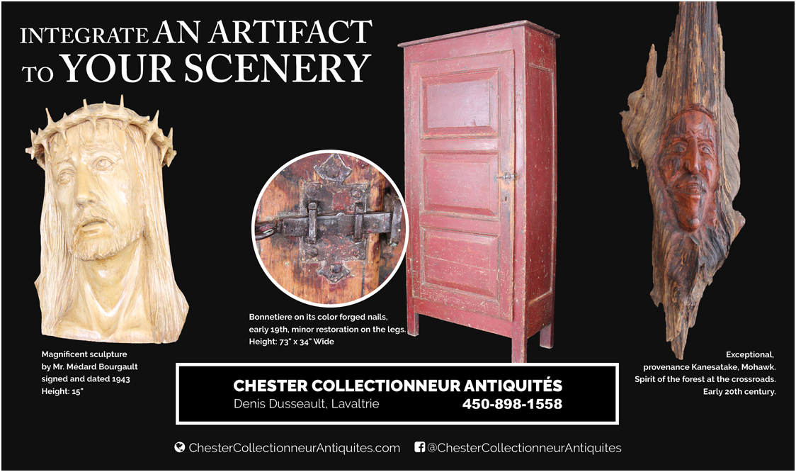 Chester Collectionneur antiquités | Intégrez un artéfact à votre décor