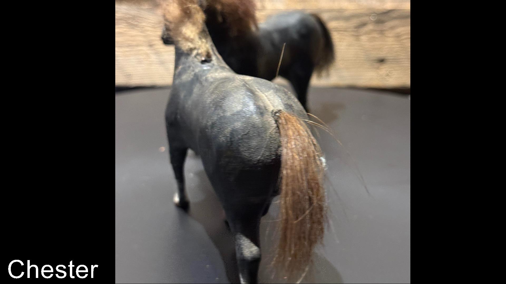 Petits chevaux anciens datant du début du 20ème siècle