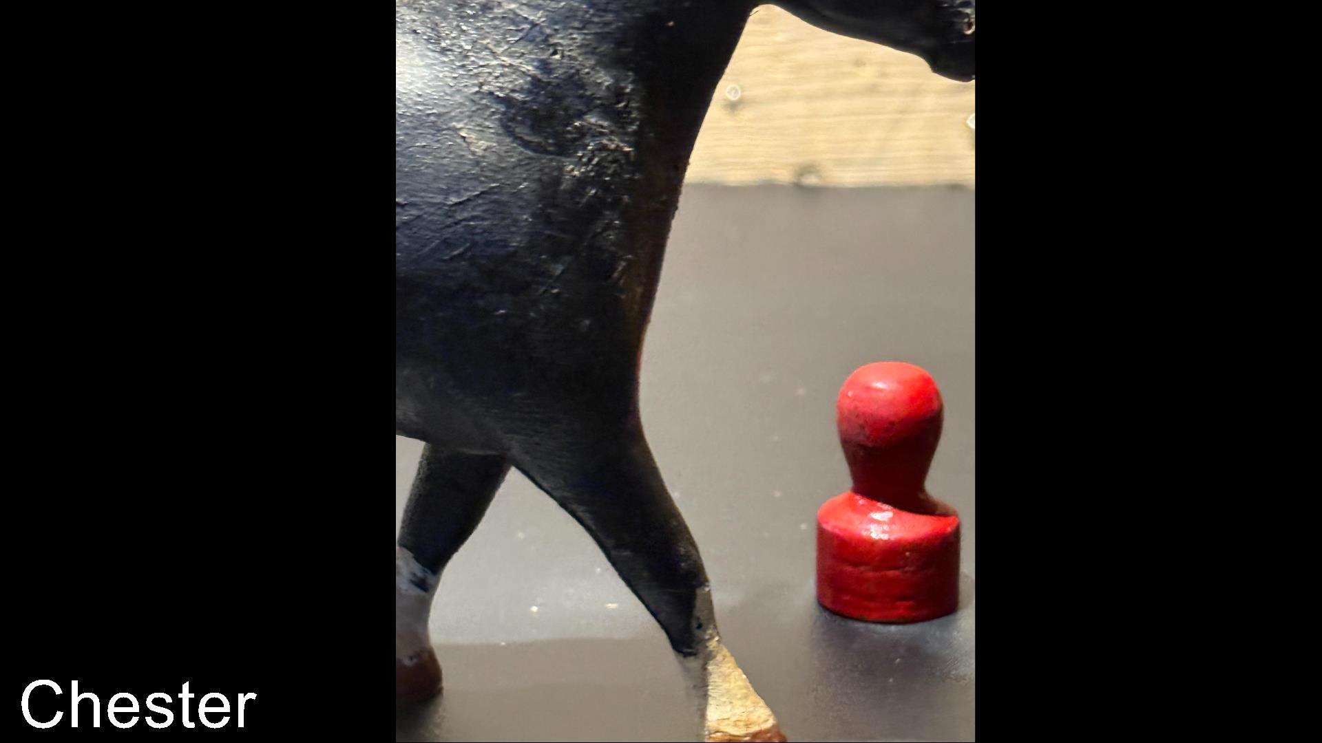 Petits chevaux anciens datant du début du 20ème siècle